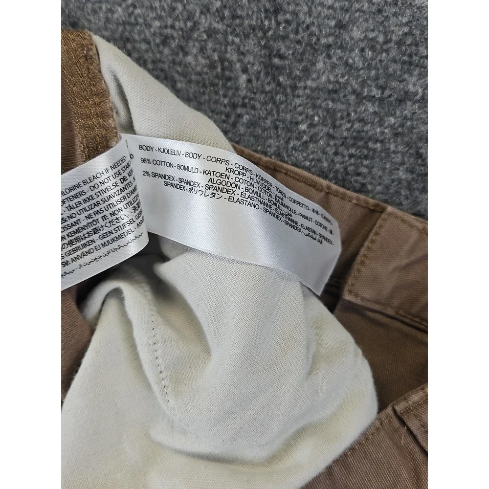 Ariat Rebar M4 Mens  (Measures 34X32) Relaxed Straight Khaki Work Pants 1710